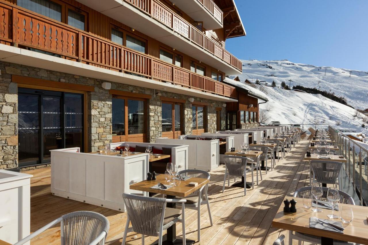 Ours Blanc Hotel & Spa Saint-Martin-de-Belleville Exteriör bild