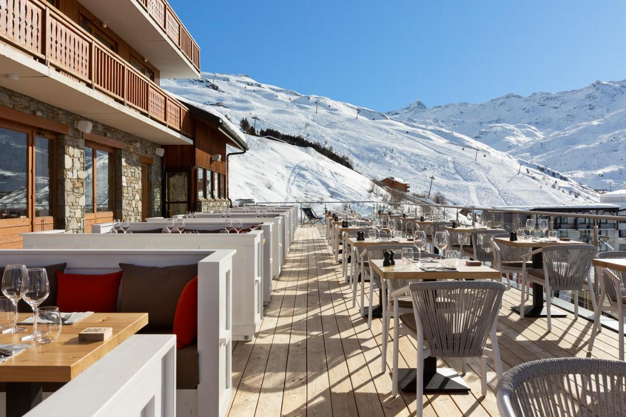 Ours Blanc Hotel & Spa Saint-Martin-de-Belleville Exteriör bild