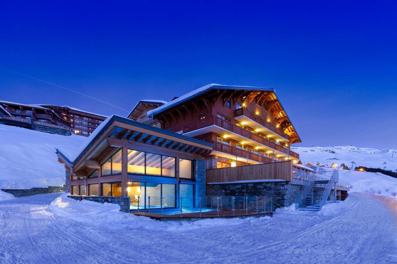 Ours Blanc Hotel & Spa Saint-Martin-de-Belleville Exteriör bild