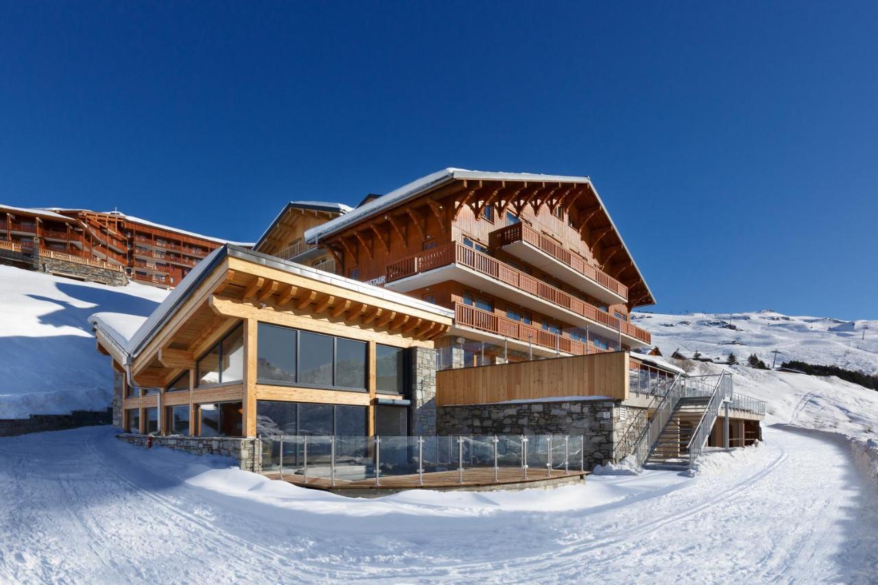 Ours Blanc Hotel & Spa Saint-Martin-de-Belleville Exteriör bild